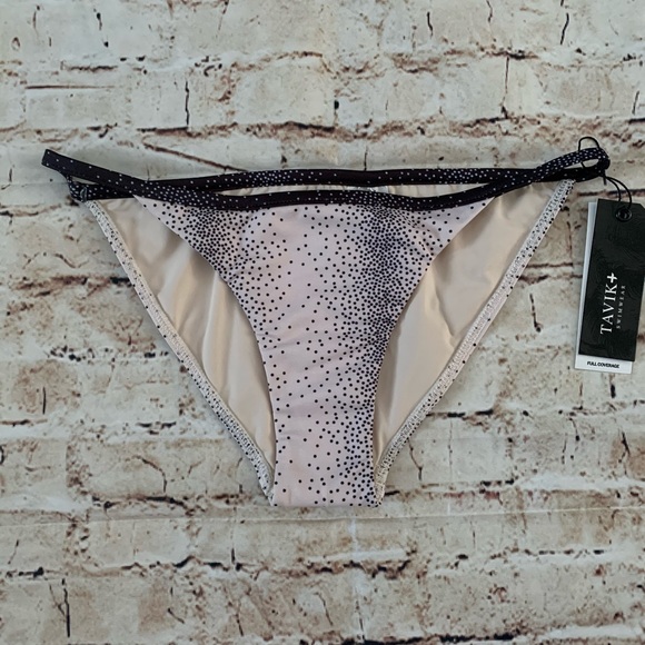 Tavik Antic full bikini bottoms tapioca Percy dot - Picture 2 of 5